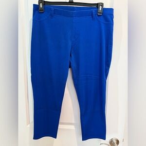 Faded Glory Royal Blue Capri Jeggings